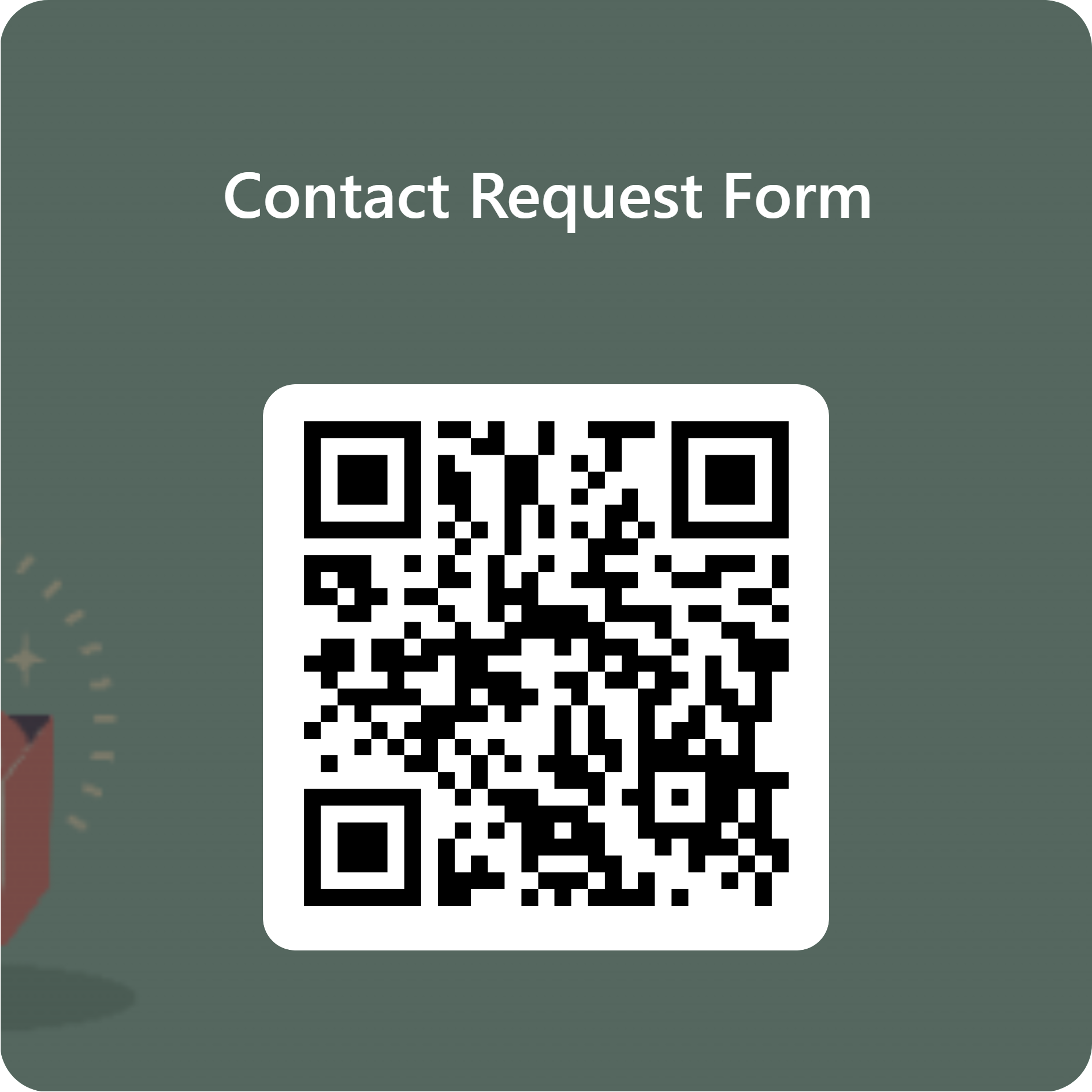 Contact Request QR Code
